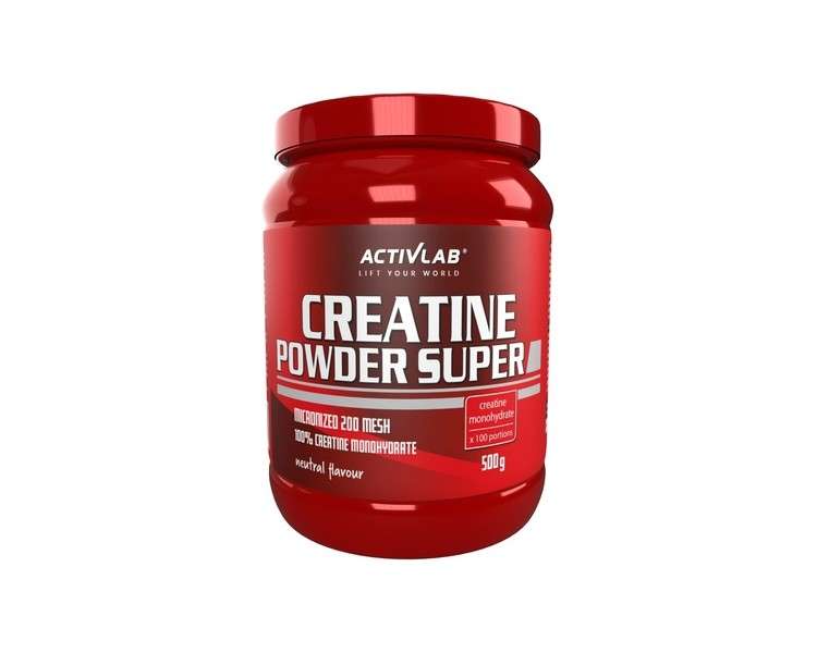 Activlab Creatine Powder Super Micronized 200 MESH 500g