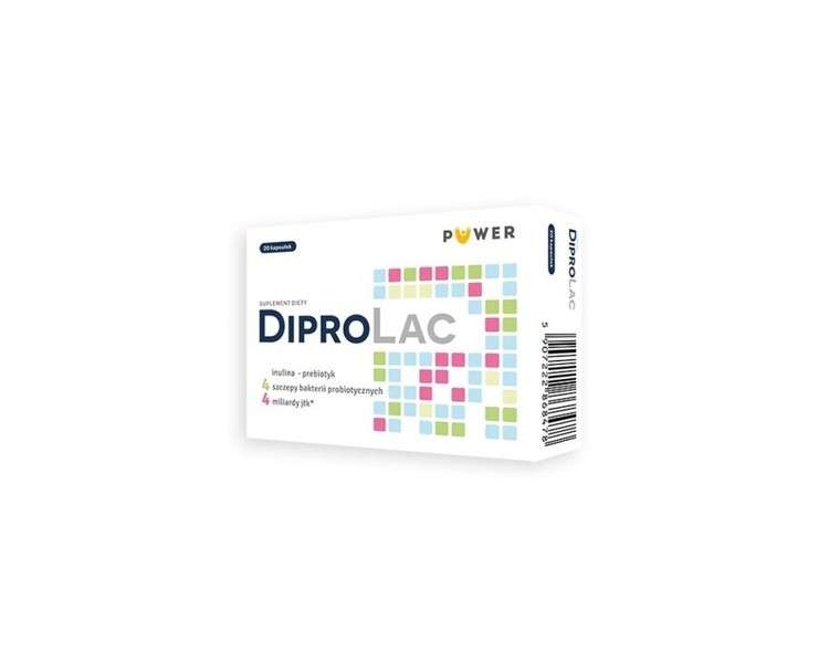 DiproLac Synbiotic Inulin and 4 Types of Probiotic Bacteria