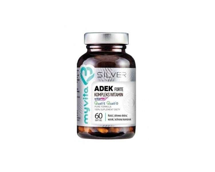 MyVita Silver Vitamin ADEK 60 Capsules