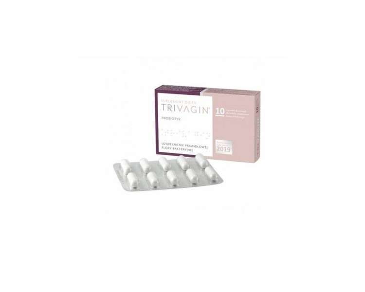 TRIVAGIN Probiotic Capsules for Women Lactic Acid Bacteria Pregnancy