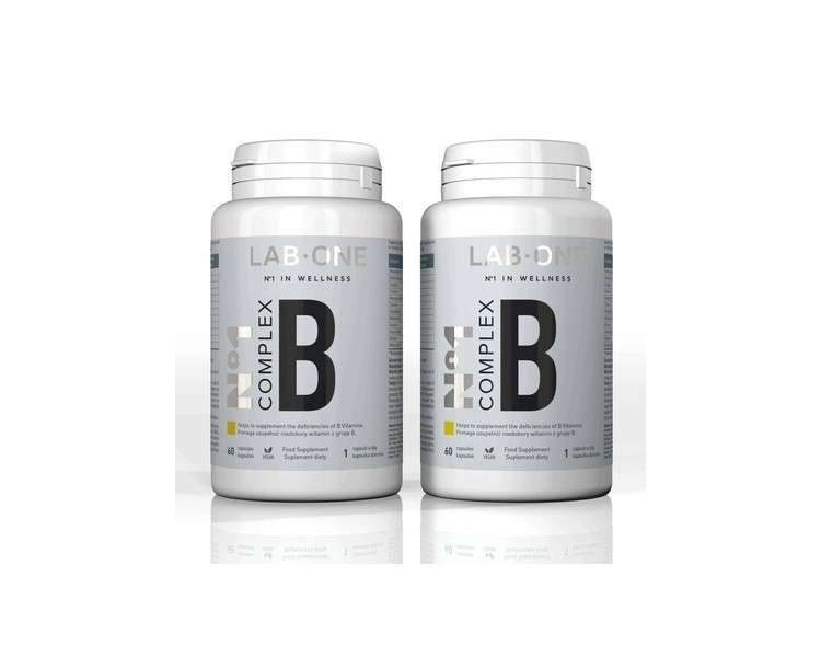 LAB ONE No1 Complex B Vitamin B-Complex Vegan Capsules