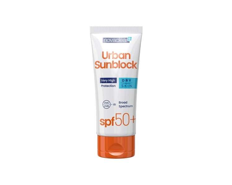 Novaclear SPF 50+ Face Cream for Dry Skin with Sunscreen 40ml