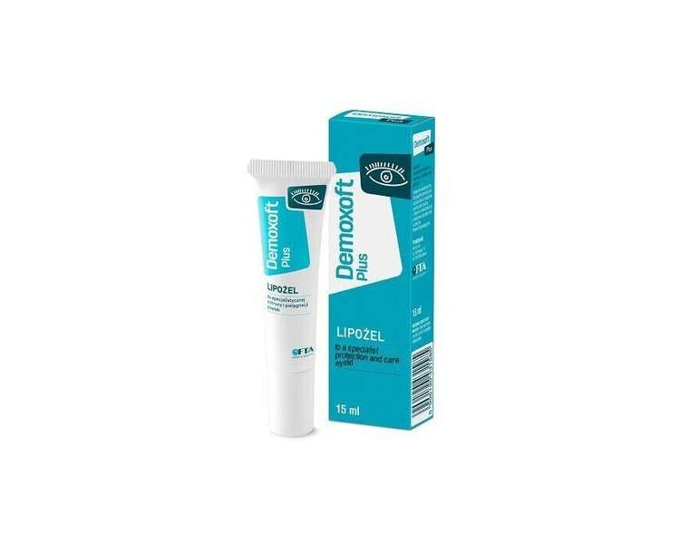 DEMOXOFT LIPOŻEL Gel 15ml Eyelid Care Gel