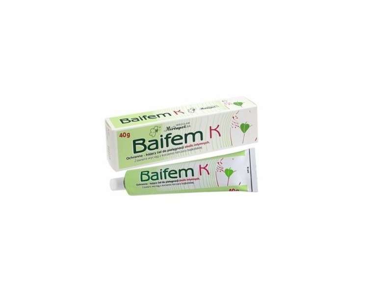 BAIFEM K 40g Intimate Care Gel Moisturizing Gel for Women Intimate Hygiene