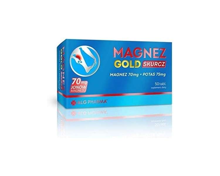 ALG PHARMA Magnez Gold Skurcz 50 Tablets