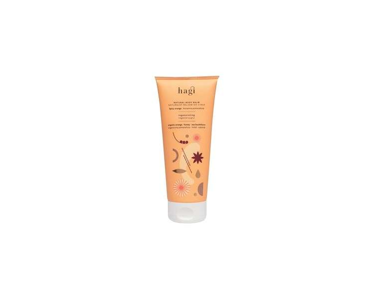 Hagi Natural Spicy Orange Body Lotion with Organic Orange, Honey, Sea Buckthorn, and Shea Butter 200ml