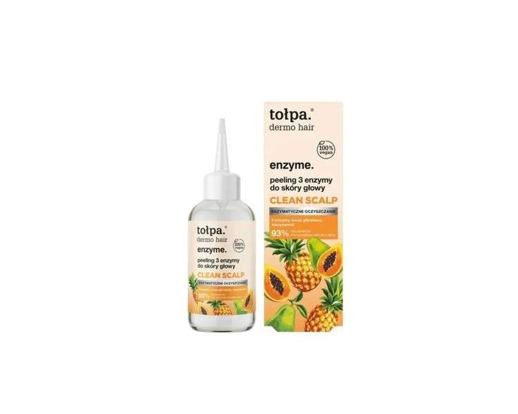 Tolpa Dermo Hair Enzyme Clean Scalp Scrub 3 Enzymes for Scalp 100ml