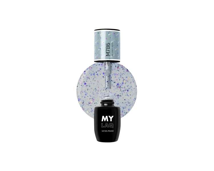 MYLAQ My Dots Nail Polish 5ml - My Grey Dots