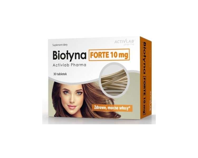 Biotin Forte 10mg 30 Tablets