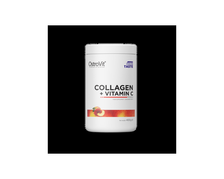 OstroVit Collagen + Vitamin C Peach 400g