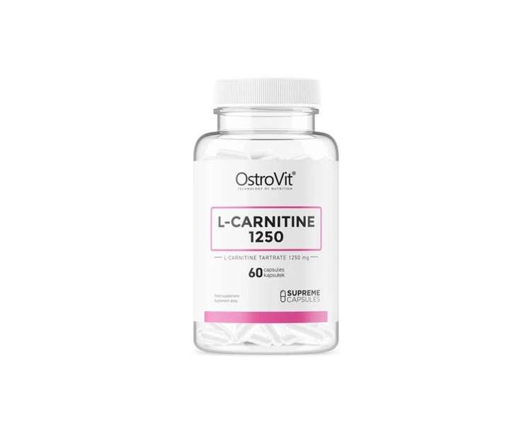 OstroVit Supreme L-Carnitine Capsules 1250mg