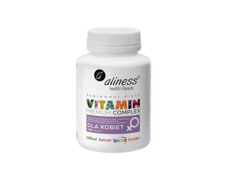 ALINESS Premium Vitamin Complex for Women 120 Tablets