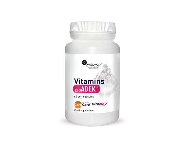 ALINESS ProADEK Vitamin ADEK Multivitamin Complex 60 Capsules