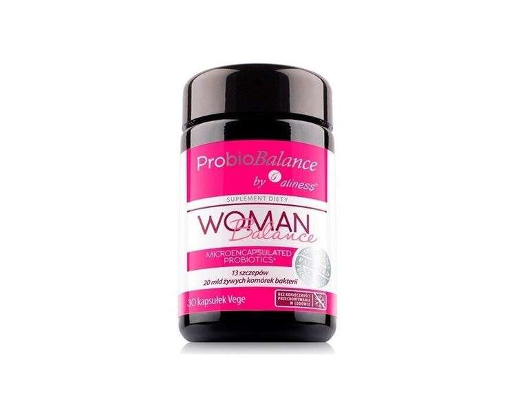 ALINESS ProbioBalance Woman Probiotic for Women 30 Capsules