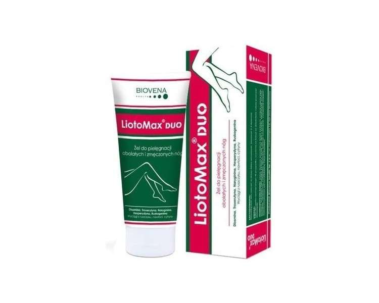 LiotoMax DUO Care Gel for Wounded and Tired Legs 100g