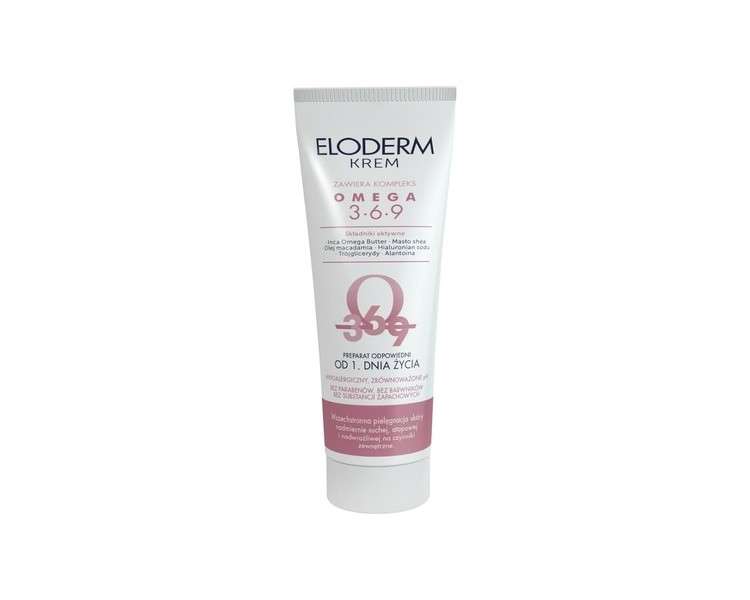 Eloderm Cream with Omega 3-6-9 Complex from 1st Day of Life