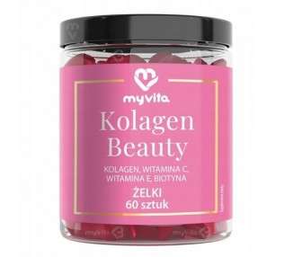 MyVita Beauty Collagen Natural Jelly 60 Gels