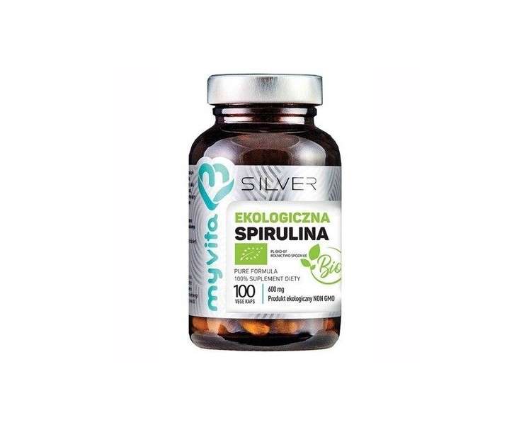 MyVita Silver Spirulina Organic 100 Capsules
