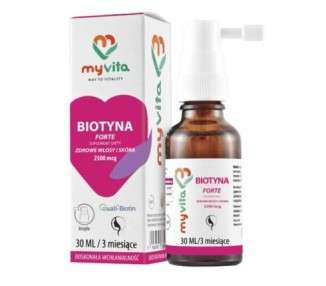 MyVita Biotin Forte Drops 30ml Healthy Hair Skin Nails