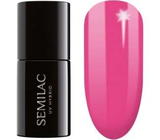 Semilac 391 Raspberry Charm Nail UV Gel Polish 7ml