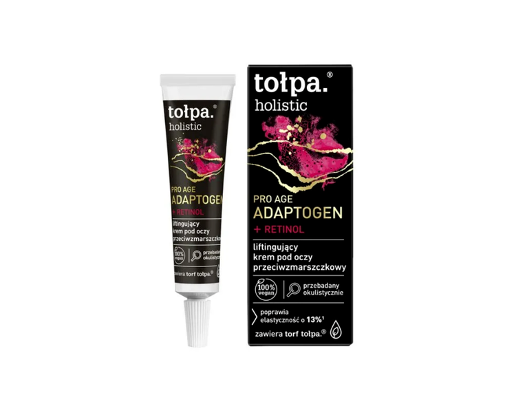 Tolpa Holistic Lifting Smoothing Firming Anti Wrinkle Eye Cream with Retinol 10ml