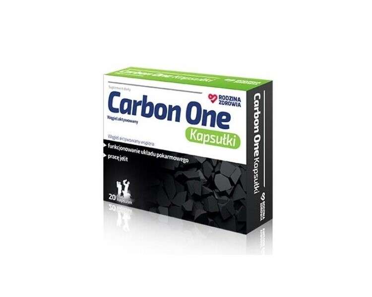 Rodzina Zdrowia Carbon One 20 Capsules