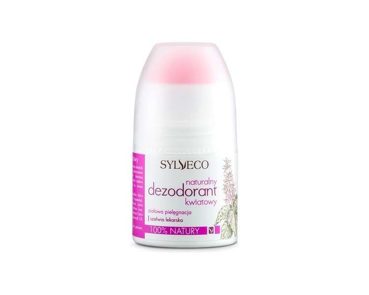 SYLVECO Natural Floral Deodorant Roll-on 50ml