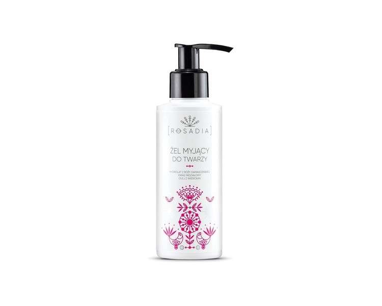 Rosadia Face Wash Gel with Damask Rose Essential Water 150ml