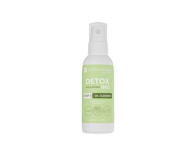 Bell Hypoallergenic Detoxing Oil Cleanser Face Makeup Remover with Matcha Tea Extract 40g