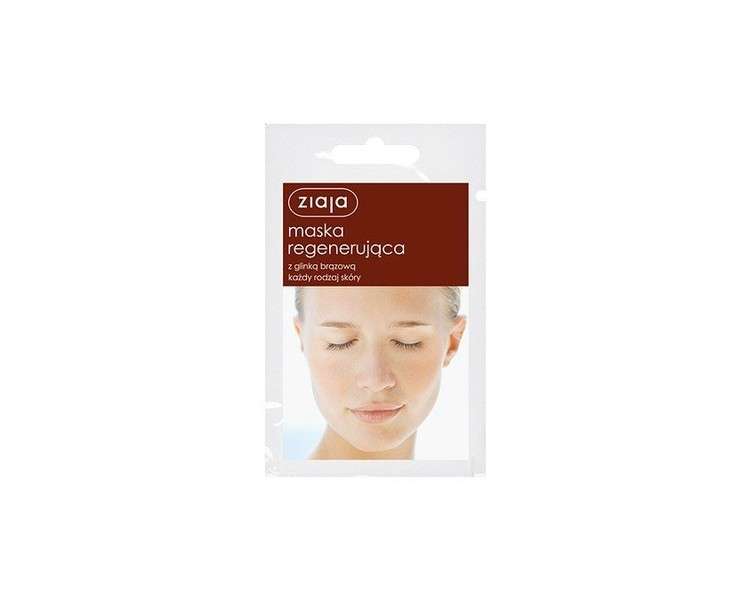 Ziaja Regenerative Face Mask with Brown Clay 7ml