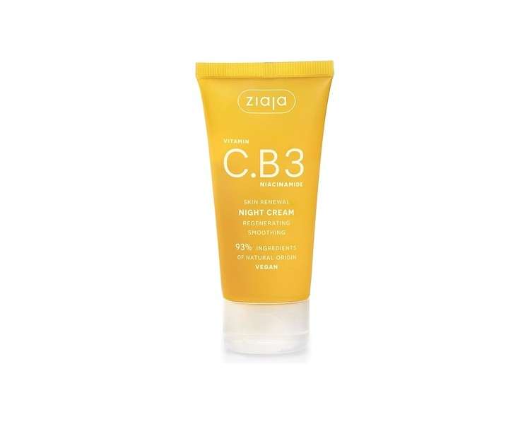 Ziaja Vitamin C.B3 Niacinamide Night Cream 50ml