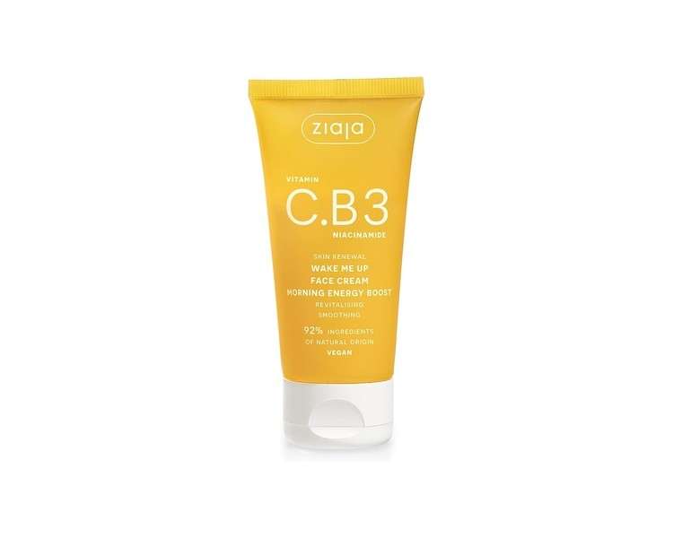 Ziaja Vitamin C.B3 Niacinamide Wake Me up Face Cream 50ml