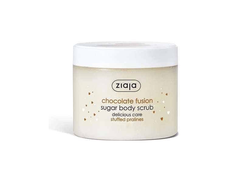 Ziaja Chocolate Fusion Sugar Body Scrub 300ml