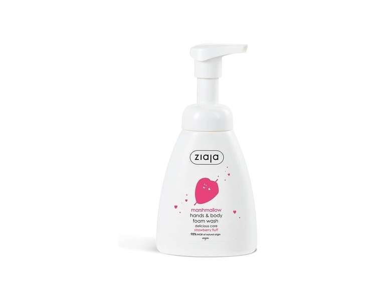 Ziaja Marshmallow Hands & Body Foam Wash 250ml