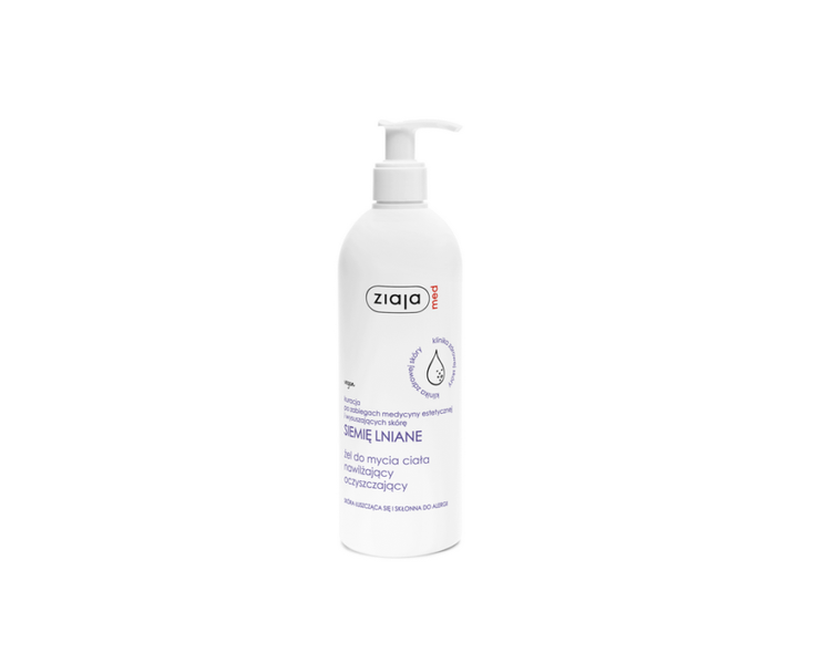 Ziaja Med Flaxseed Treatment Moisturizing and Cleansing Body Wash