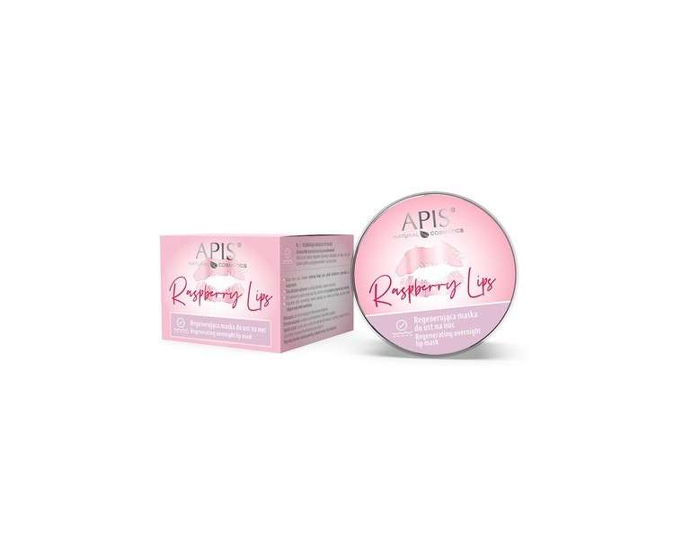 Apis Raspberry Lips Regenerating Night Lip Mask 10ml