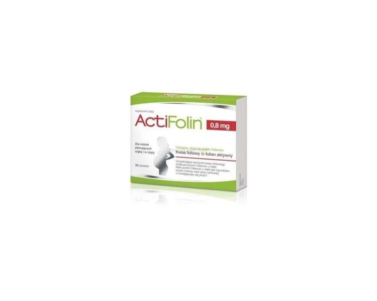 Actifolin 0.8mg 30 Tablets