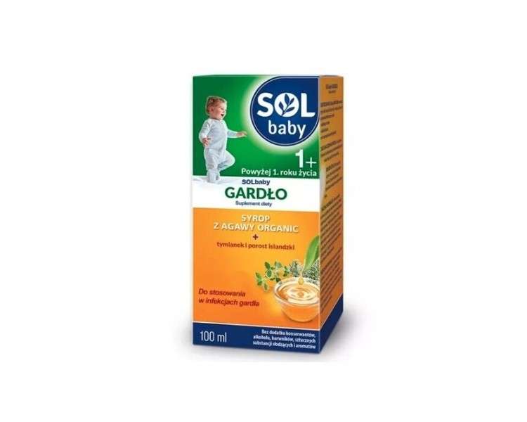 SOLbaby Throat Syrup 100ml for Children