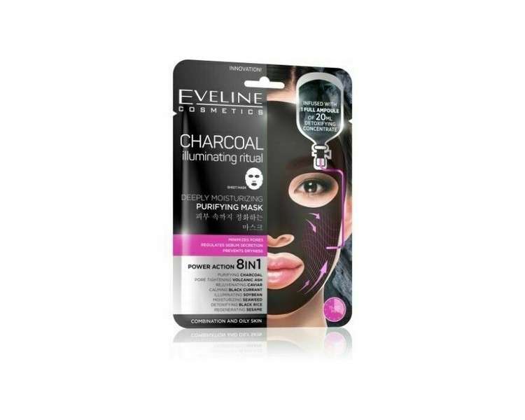 Charcoal Face Deep Cleansing Mask Remove Blackheads Peel Off Facial Acne Glow