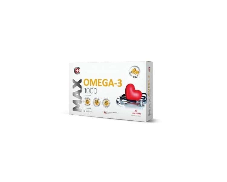 Max Omega-3 1000 60 Capsules