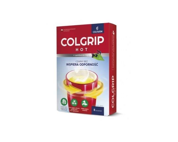 Colgrip Hot 8 Bags Supports Smooth Functioning of the Immune System