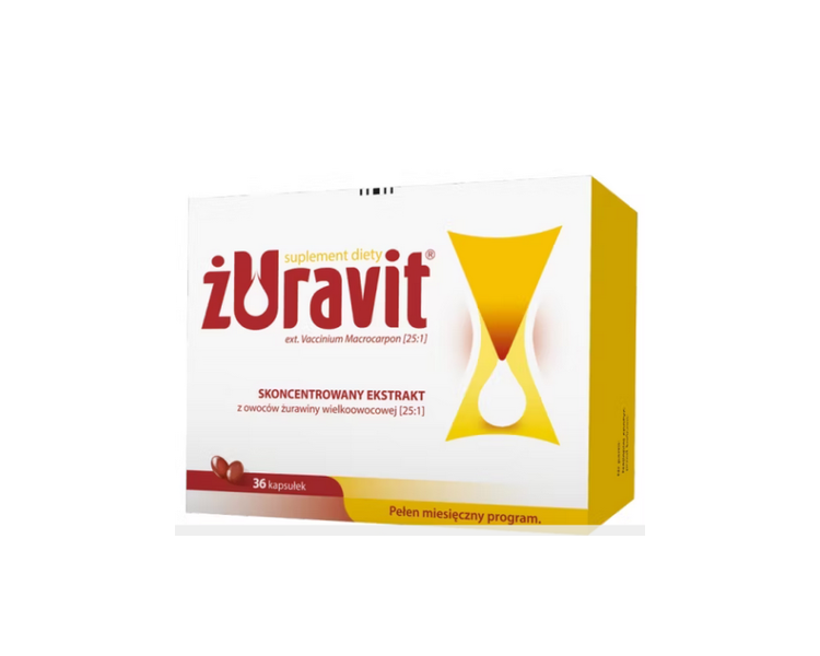 ŻURAVIT Cranberry Urinary Tract System Bladder Kidneys 36 Capsules