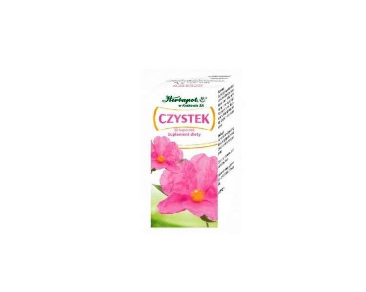 CISTUS ZISTROSE Herbapol 30 Capsules Immune System Detox