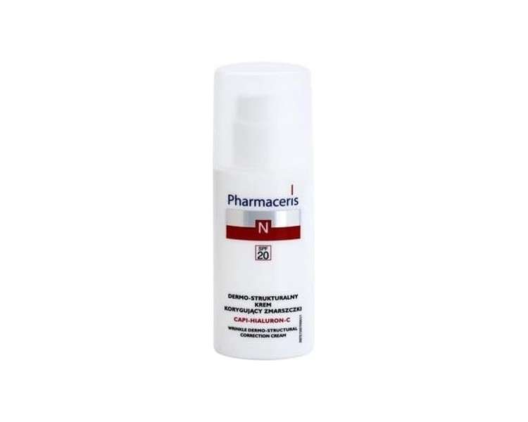 Pharmaceris N CAPI-HIALURON-C Wrinkle Dermo-Structural Correction Cream SPF 20 50ml