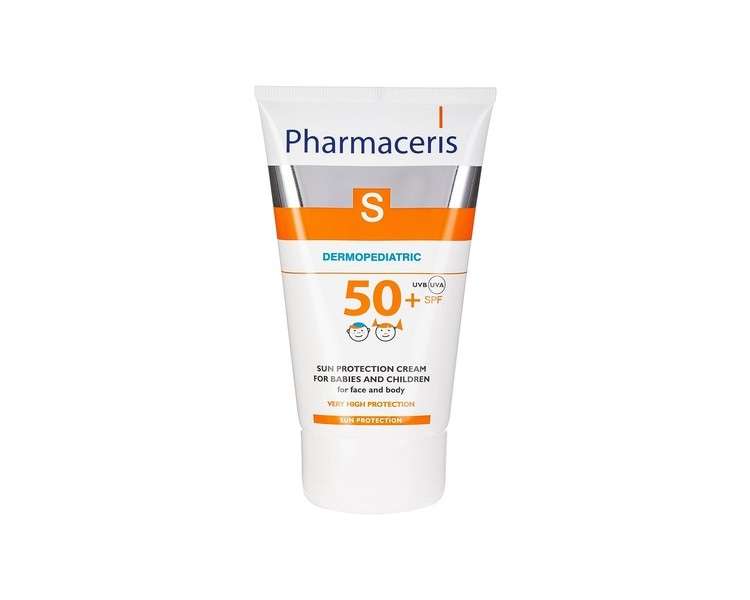 Pharmaceris Sun Protection Cream SPF50 for Children for Face and Body 125ml