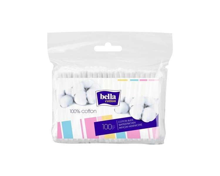 Bella Cotton Buds Foil 100 Pieces