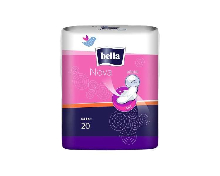 Bella Sanitary Pads with Wings Nova 20 Pieces