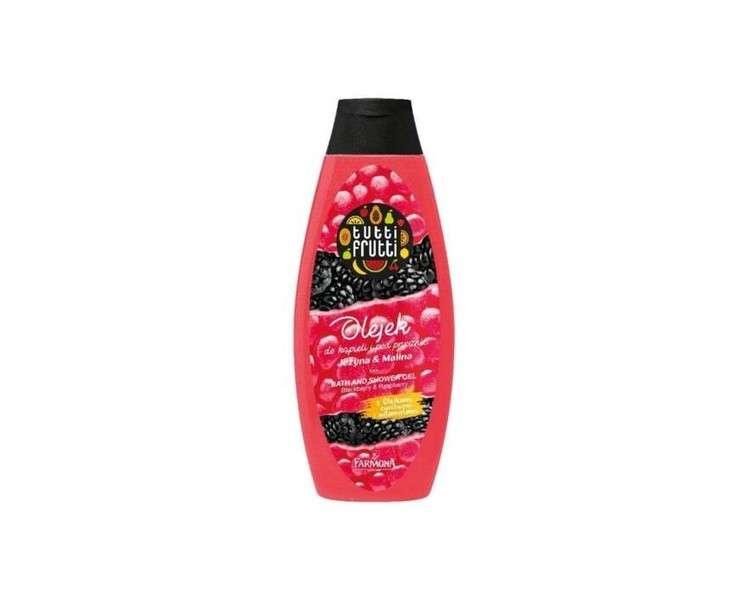 Tutti Frutti Bath Shower Gel Refreshing Regenerating Blackberry Raspberry 425ml