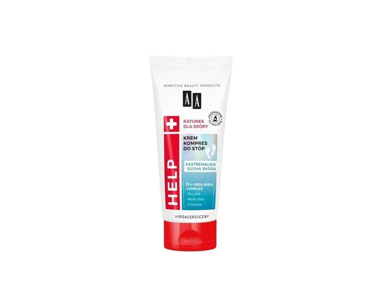 AA Help Nourishing Cream Foot Compress 75ml