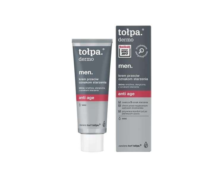 Tolpa Dermo Men 40+ Regenerating Face Cream 40ml